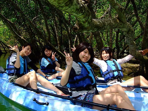 比謝川紅樹林獨木舟遊覽之旅 - 沖繩