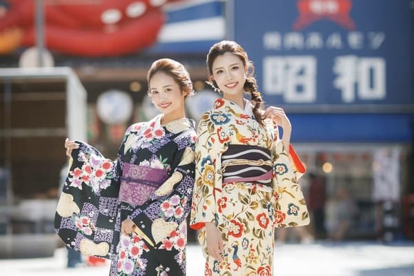 在和服租借botan的和服體驗及日式手捏花髮簪工作坊 - 大阪