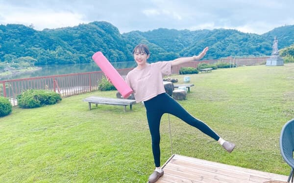 【千葉】在龜山湖畔進行瑜伽體驗，1日身心療癒方案（附溫泉和午餐）