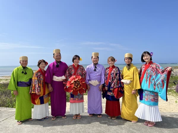 體驗被列為非物質文化遺產的琉球傳統「紅型服裝」！～女性限定方案～