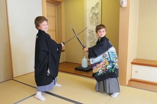 【5-12歲、身高110-140㎝】變身武士的拍攝方案 - 京都