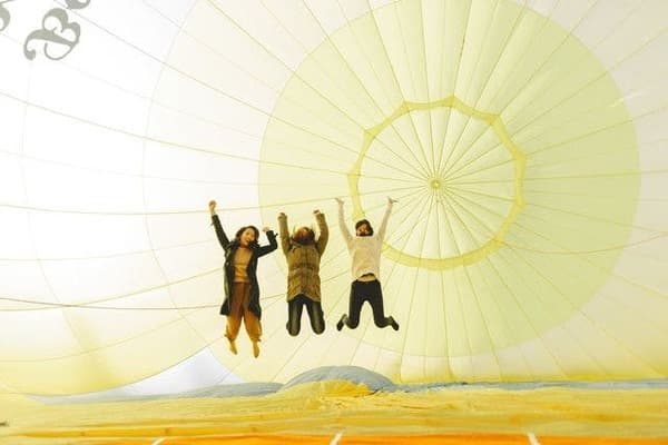 【平日】度過清晨的浪漫時光，熱氣球自由飛行體驗